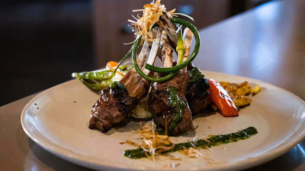 Ruby mountains, lodge, elko, lamb chops, dinner, lamoille canyon