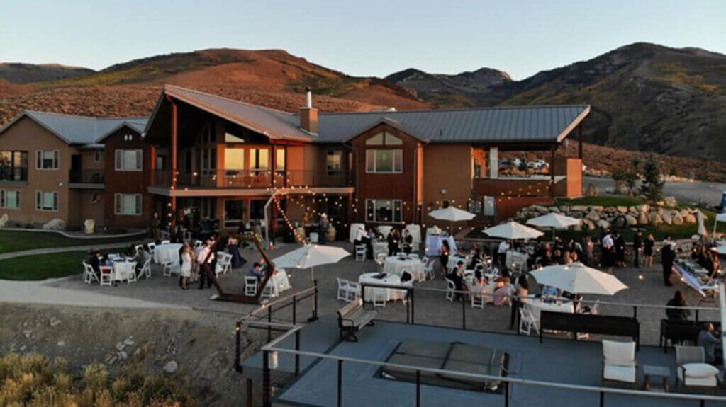 Ruby mountains, wedding, outdoors, venue