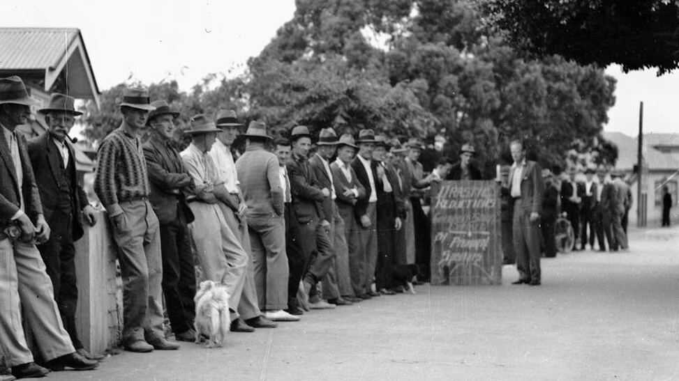 unemployment line during Great Depression