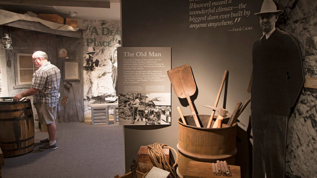 boulder city/hoover dam museum in boulder city