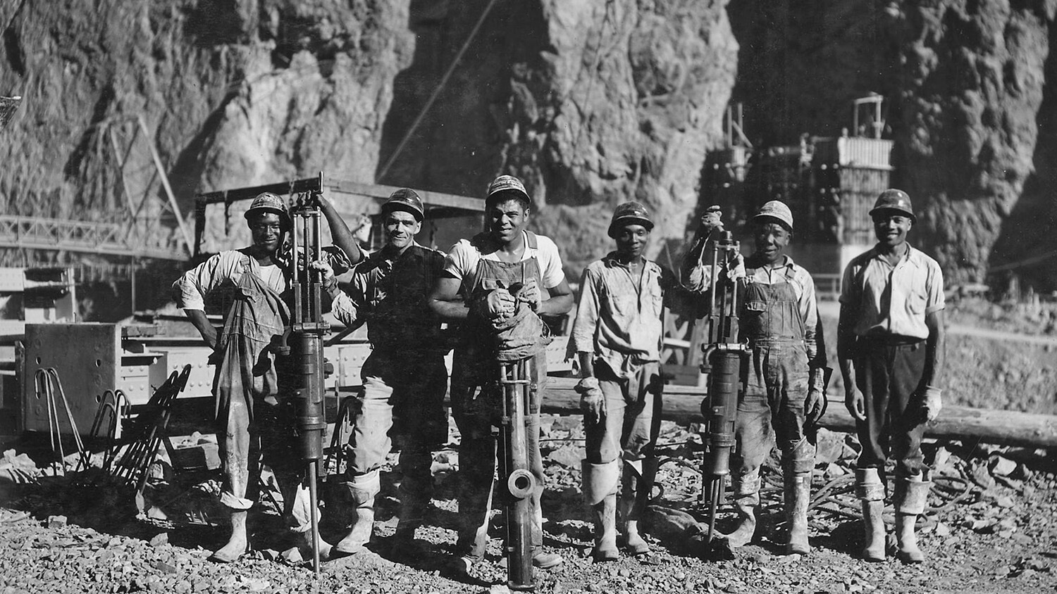 hoover dam construction pictures