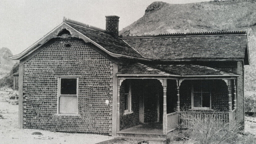 historic shack near rhyolite