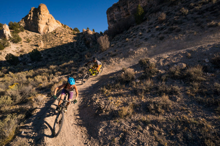 desert mountain biking