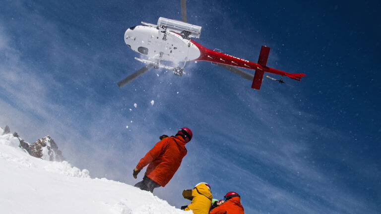 heli skiing operations