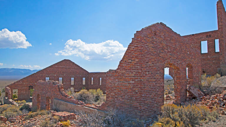 belmont ghost town ruins