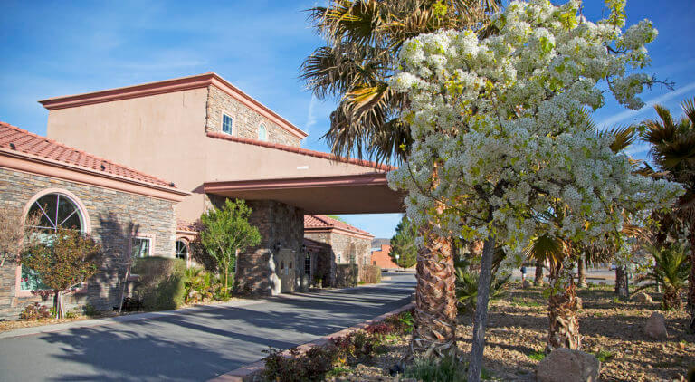 death valley inn from outside