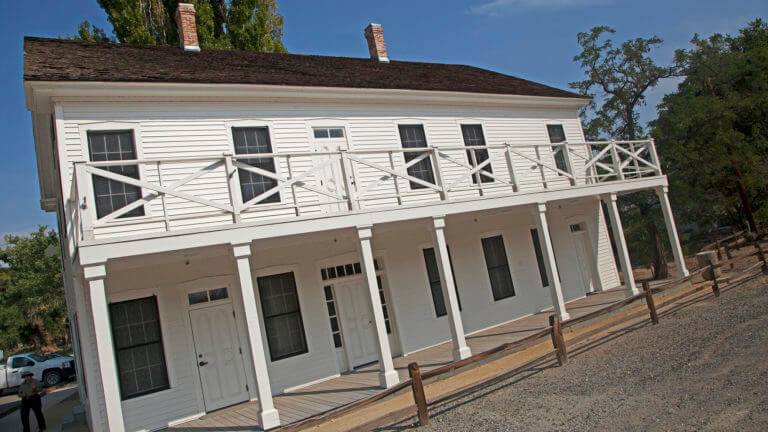 Fort Churchill State Historic Park building