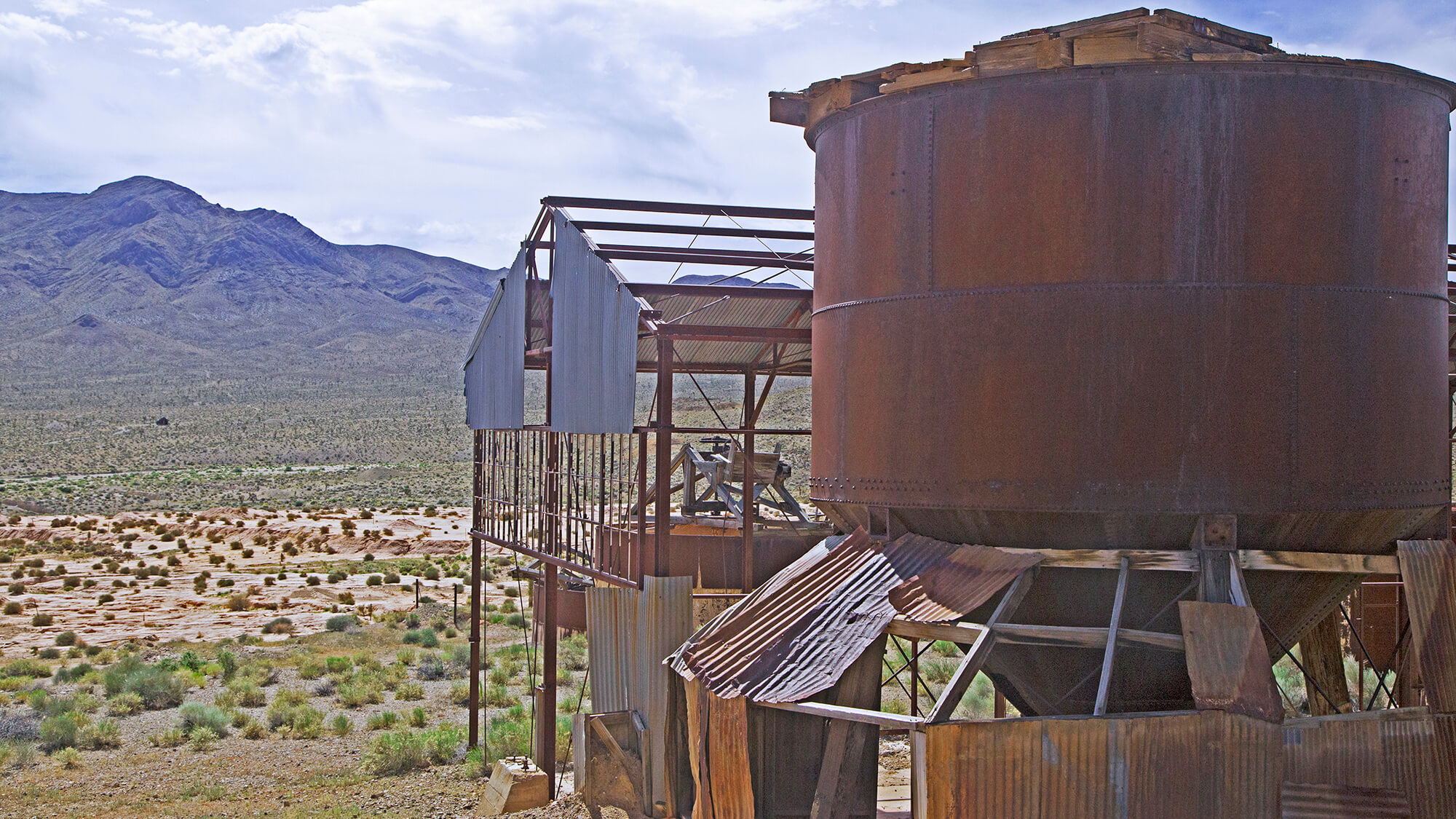 Gold Point Nevada Ghost Town and Surrounding Area
