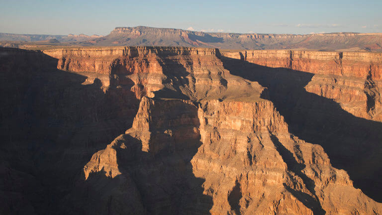 grand canyon aerial view