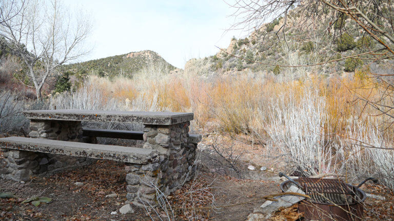 beaver dam state park picnic table