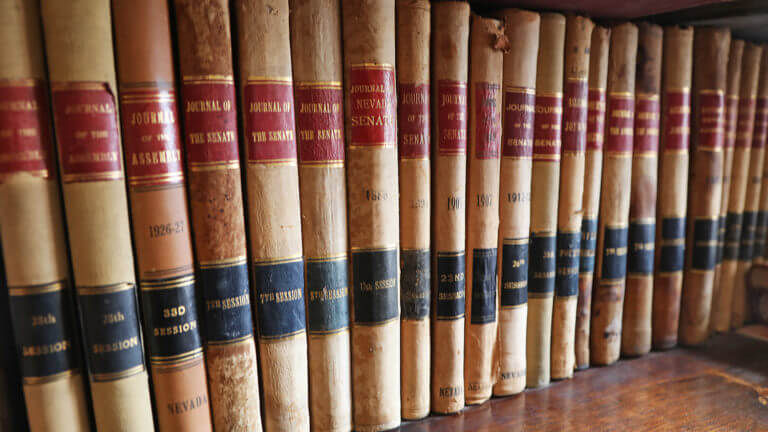 books at million dollar courthouse