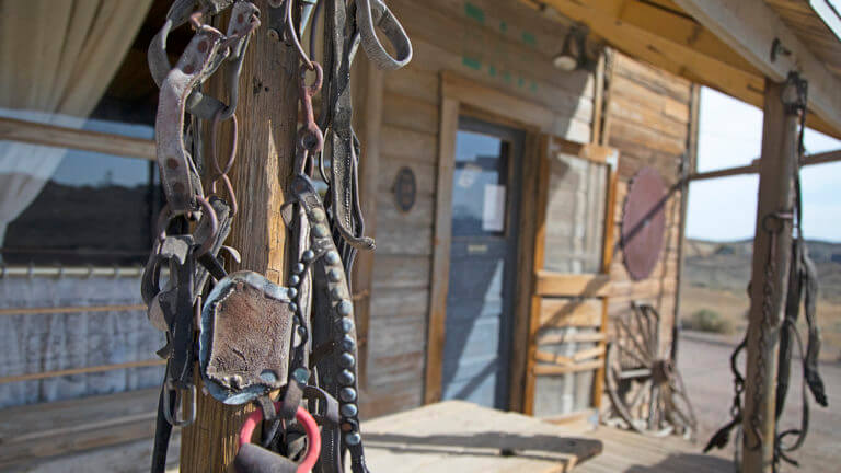 building in santa fe club saloon