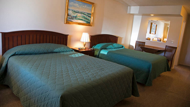 inside a santa fe club motel room