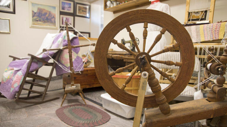 wheel at Virgin Valley Heritage Museum