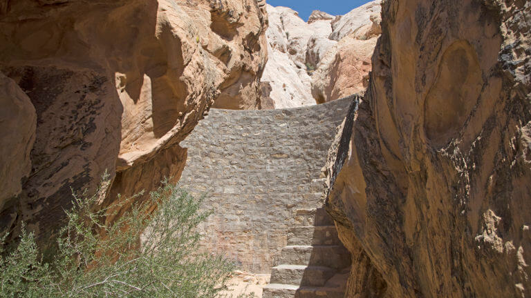 Sandstone rock formations