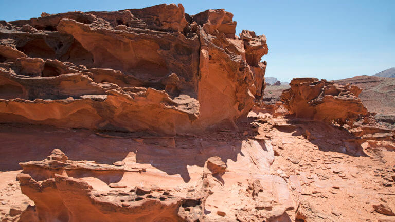 Landscape in Gold Butte National Monumen