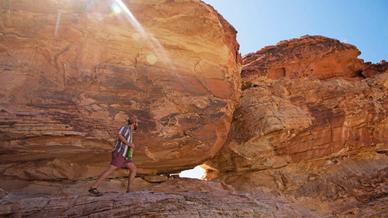 Hiking in Gold Butte