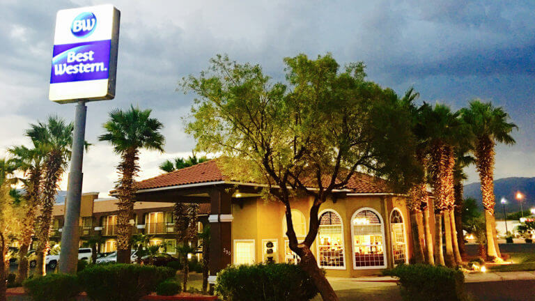 best western mesquite inn street view building