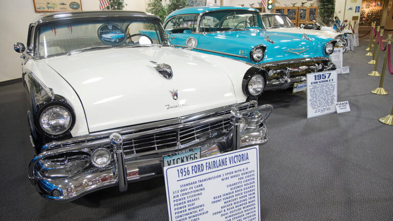 cars at don laughlin collections