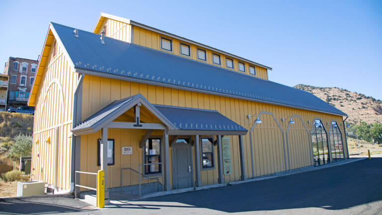 front entry to the comstock history center