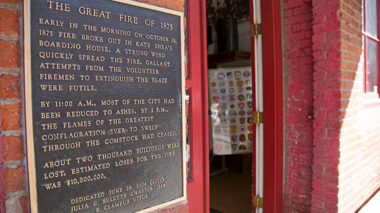 fire station plaque