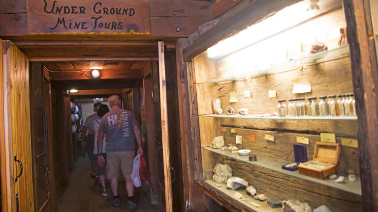 ponderosa saloon & mine tour