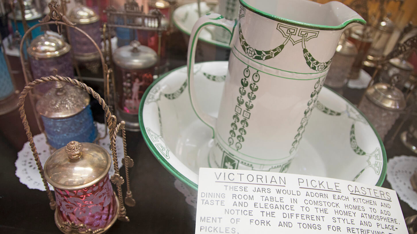 Kitchen items at The Way It Was Museum