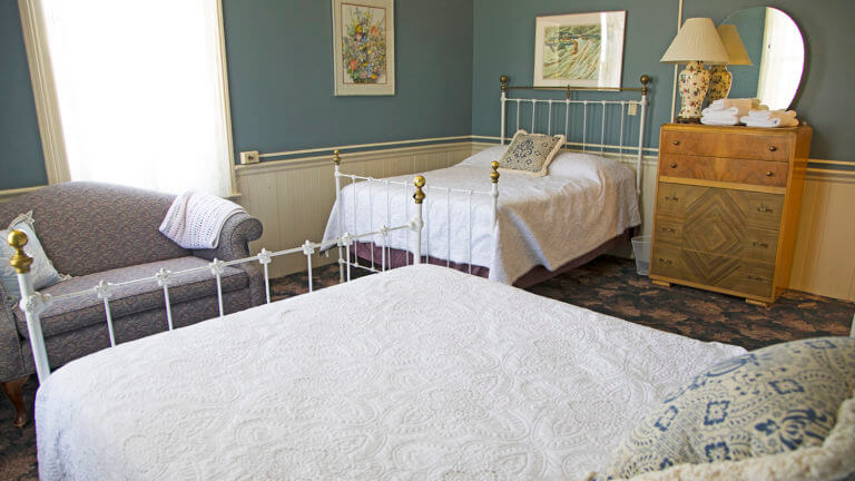 multiple beds at saint marys art center