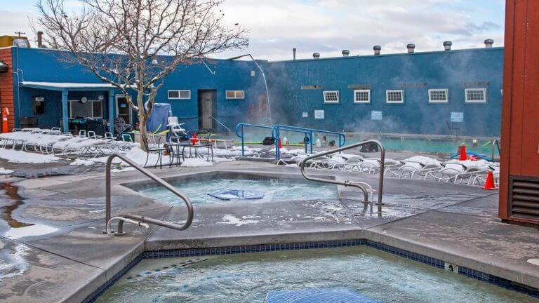 Family at carson hot springs resort