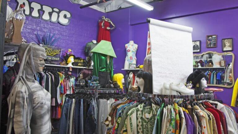 clothing at The Attic Vintage Clothing Co.