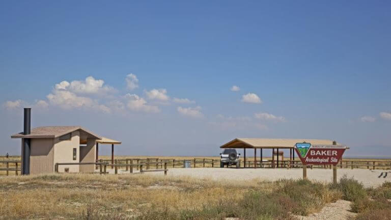 rest area at baker archaeological site