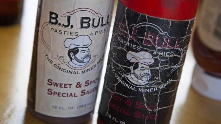 B.J. Bull Pasties & Pies sauces