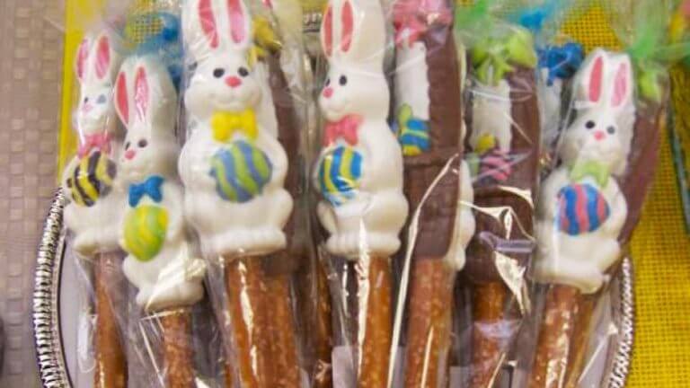 bunny treats in a basket