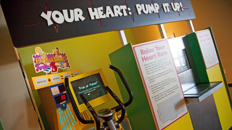 Children's discovery museum exhibit