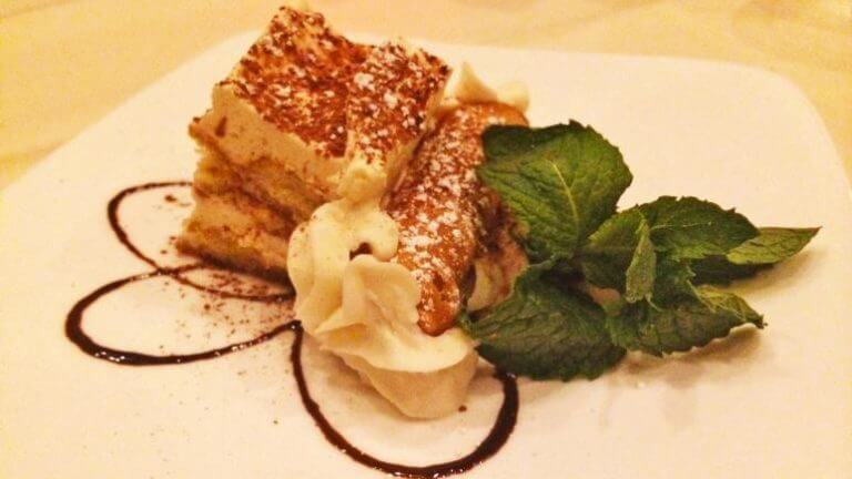 dessert Ferraro's Italian Restaurant & Wine Bar