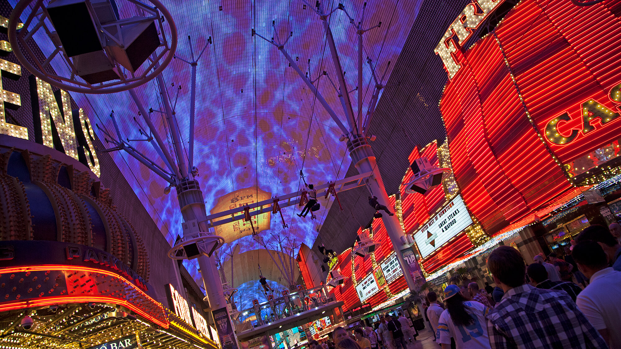 The Fremont Street Experience Downtown Las Vegas