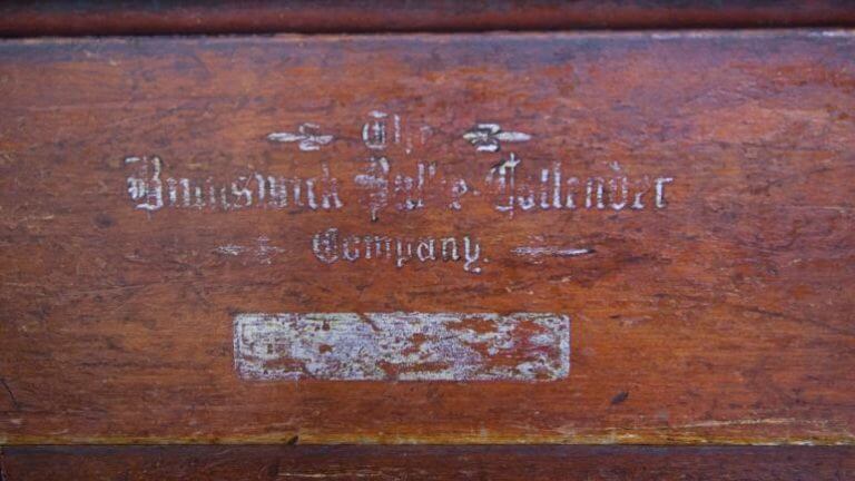 oldest brunswick-balke-collender company piano