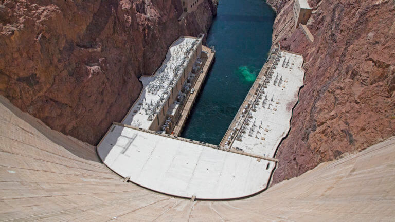 top of hoover dam las vegas