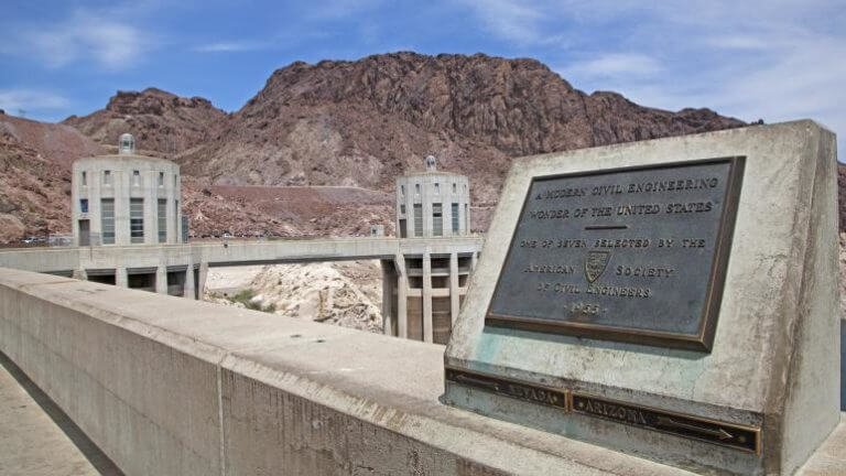 top of hoover dam