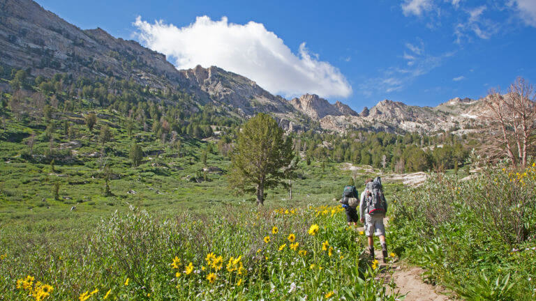 hiking in lamoille canyon & ruby mountains