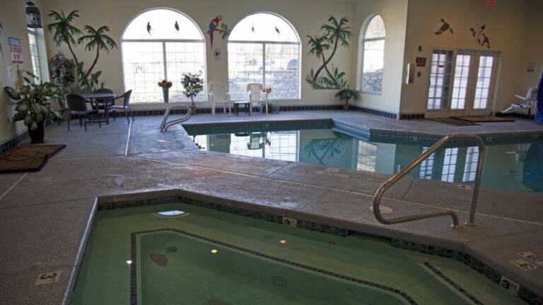 pool at Prospector Hotel & Gambling Hall