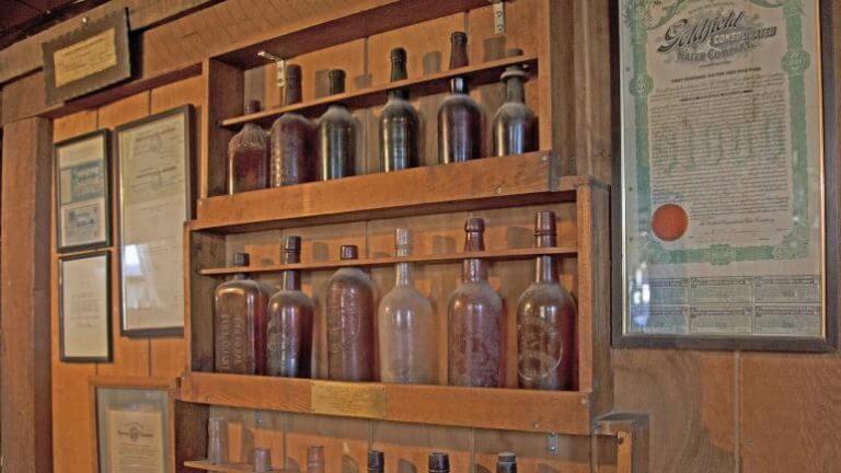 santa fe club saloon bottles