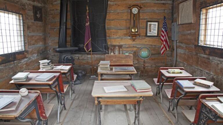 class room at Sherman Station