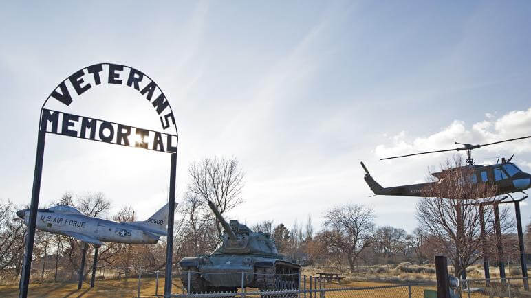 Veteran's Memorial Park in Winnemucca