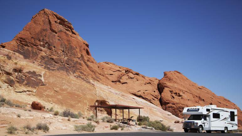 valley of fire camping