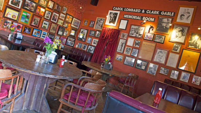 carol lombard and clark gable memorial room