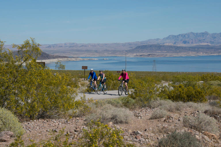 biking the river mountains loop trail