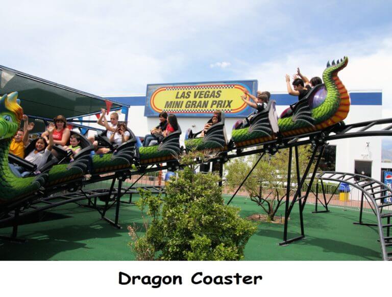 dragon coaster Las Vegas Mini Grand Prix