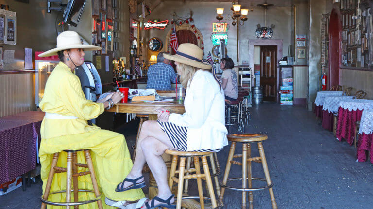 people dining at opera house