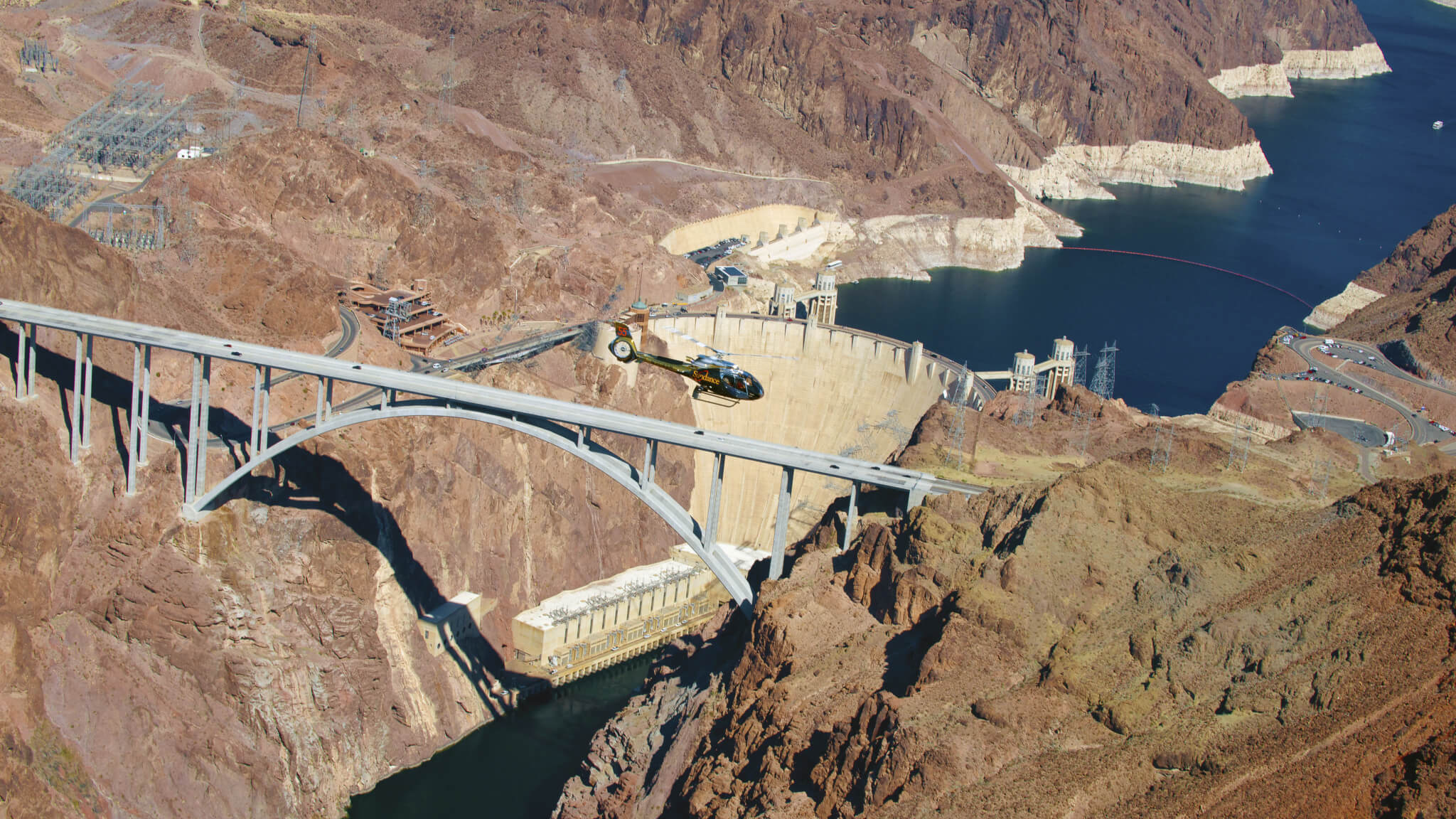 view of hoover dam